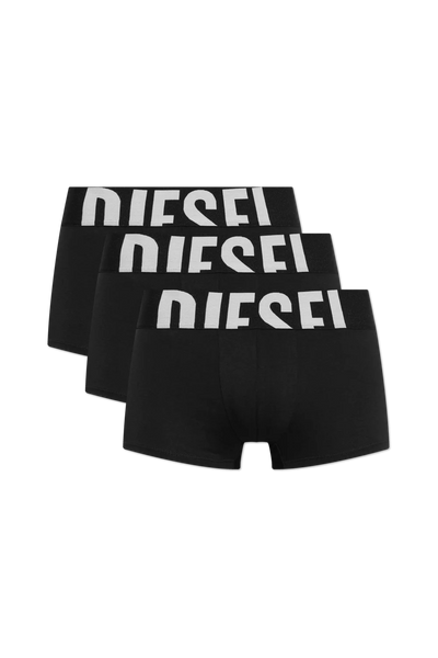 Diesel Damien Black Boxer Shorts 3-Pack: Ultimate Comfort and Style