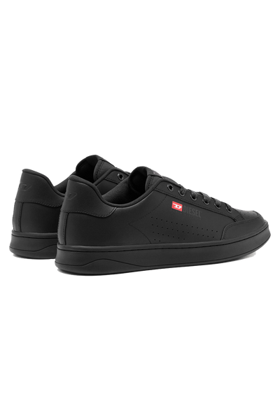 Diesel S-Athene VTG Sneaker: Low-Cut, Lace-Up, Black, Stylish, Everyday Comfort