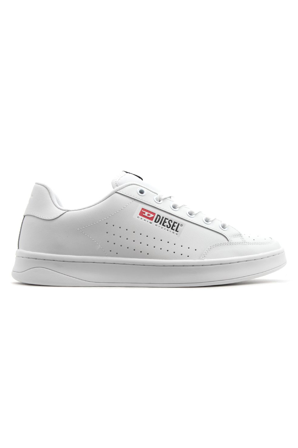 Diesel S-Athene VTG White Low-Cut Lace-Up Sneaker for Everyday Style