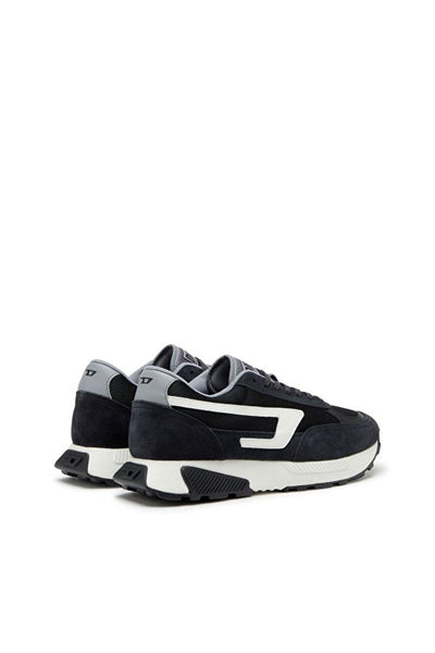 Diesel S-Tyche D Sneaker: Black Lace-Up Comfort & Style for Winter