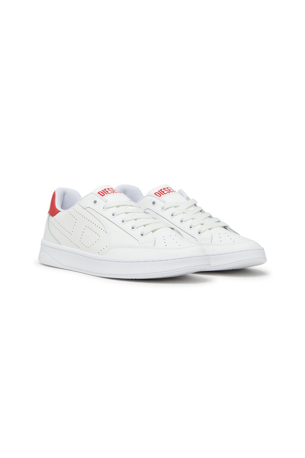 Diesel S-Dakota Low Sneaker: Minimalist Design, Perforated Toe Box, Rubber Sole