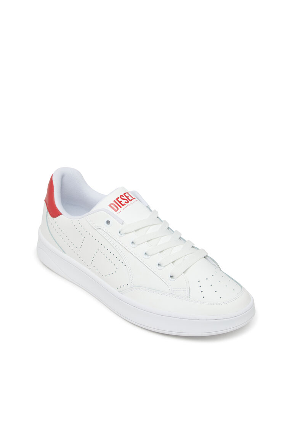 Diesel S-Dakota Low Sneaker: Minimalist Design, Perforated Toe Box, Rubber Sole