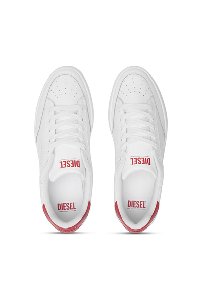 Diesel S-Dakota Low Sneaker: Minimalist Design, Perforated Toe Box, Rubber Sole