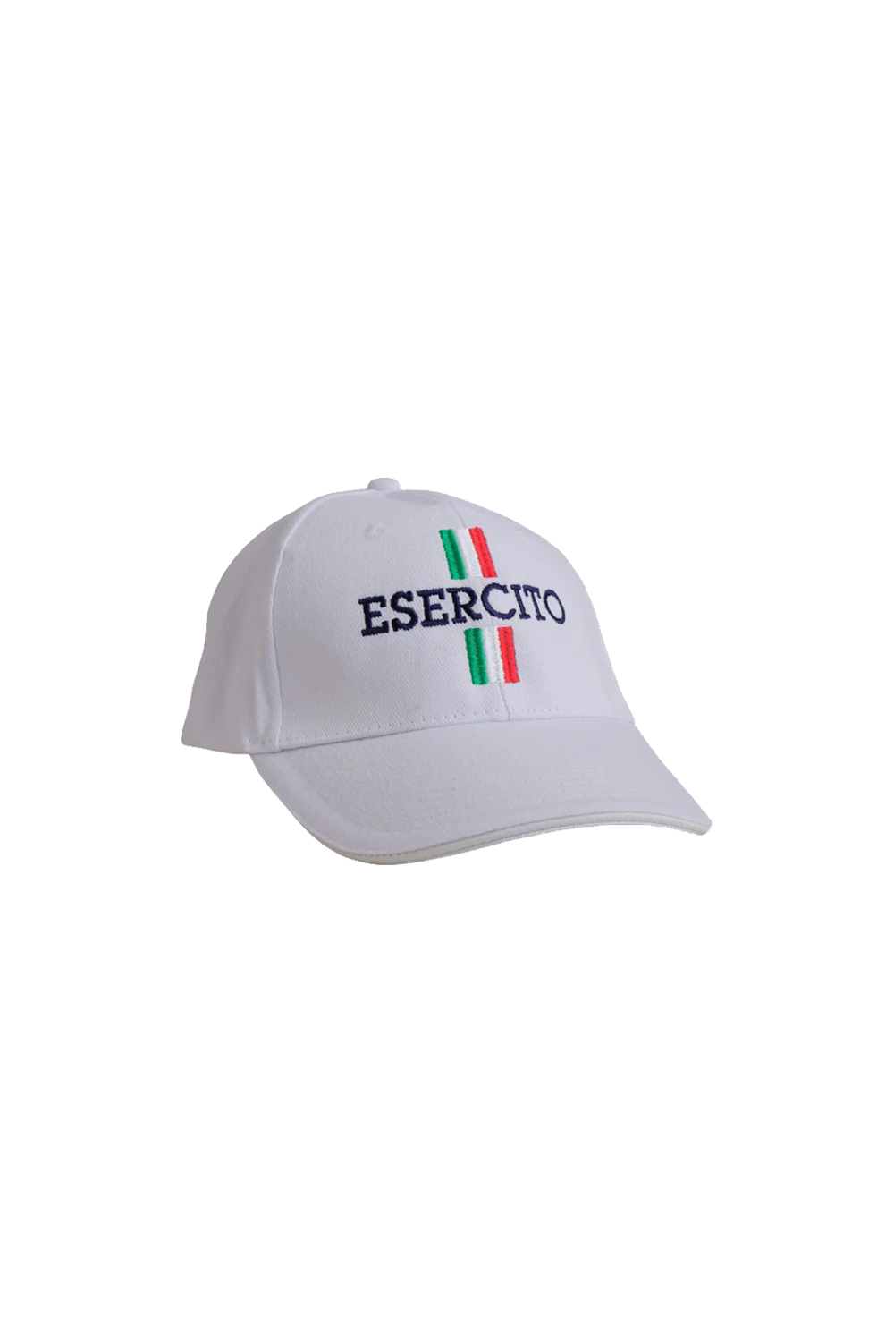 Esercito Tricolore Cap: Stylish Italian Cotton Hat with Adjustable Closure