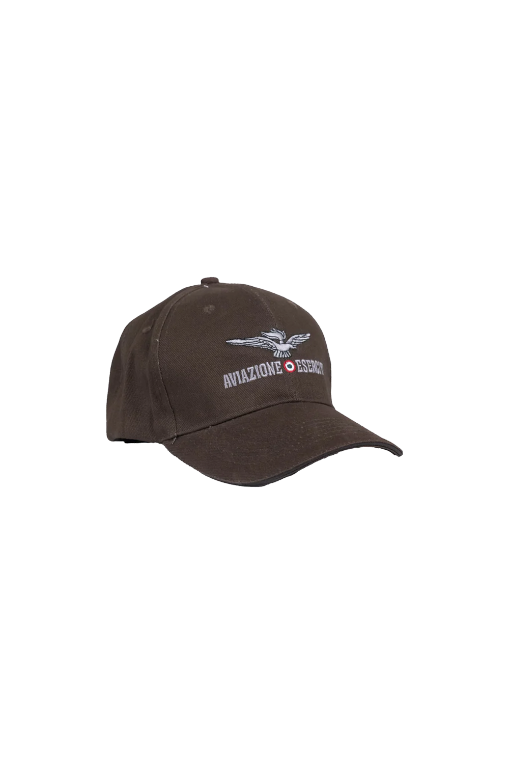 Esercito Aves Olive Cotton Cap with Adjustable Buckle Closure