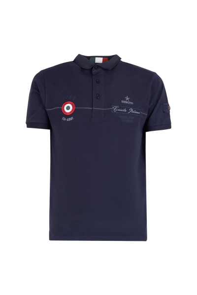 Esercito Ronny Navy Performance Golfer: Stylish, Comfortable, and Durable for Men