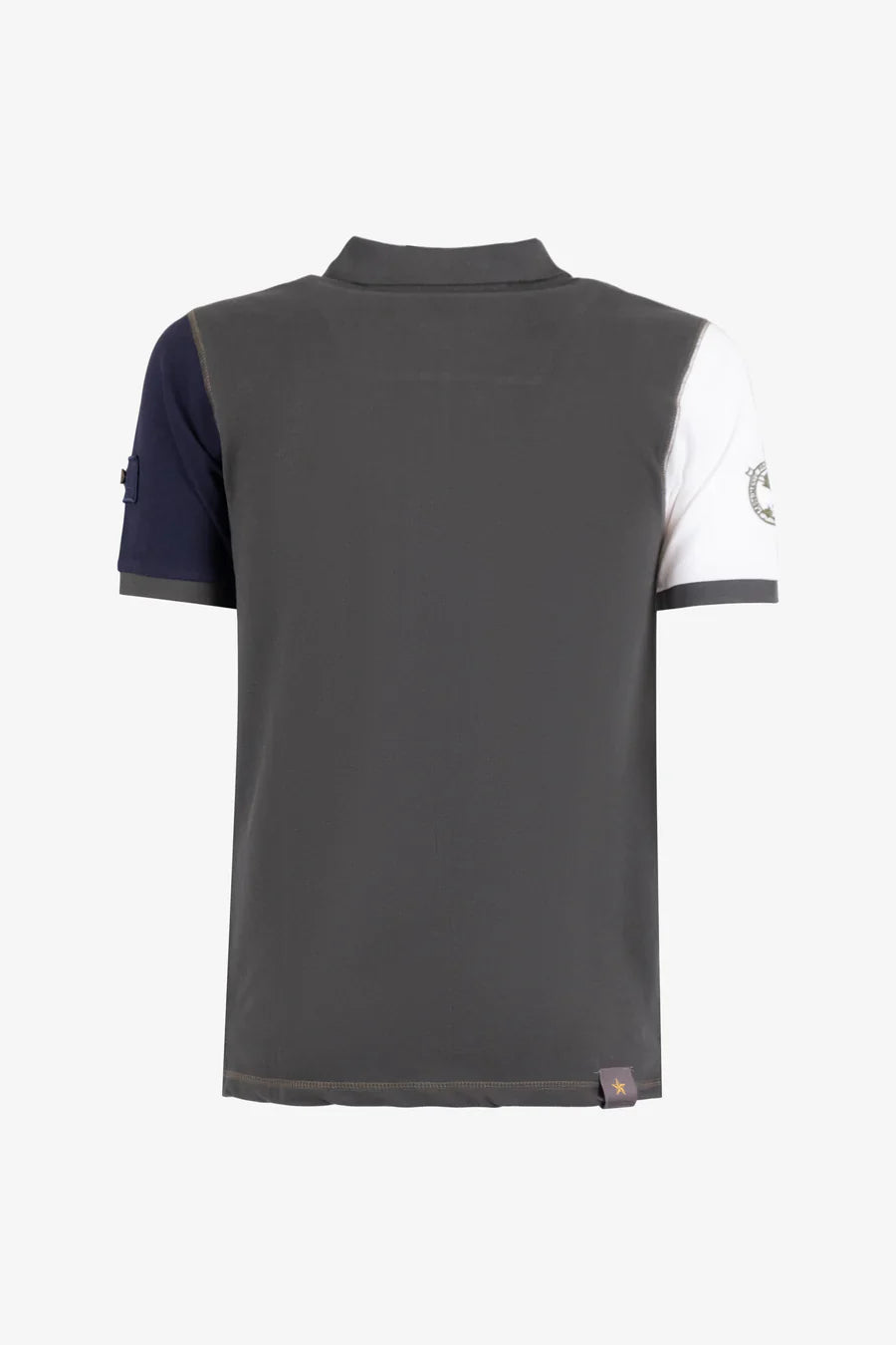 Esercito Nauos Golfer: Tailored Fit Cotton Jersey Polo with Military Patches