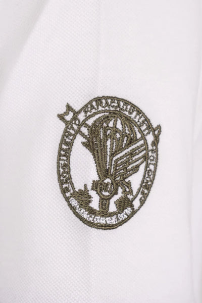 Esercito Nauos Golfer: Tailored Fit Cotton Jersey Polo with Military Patches