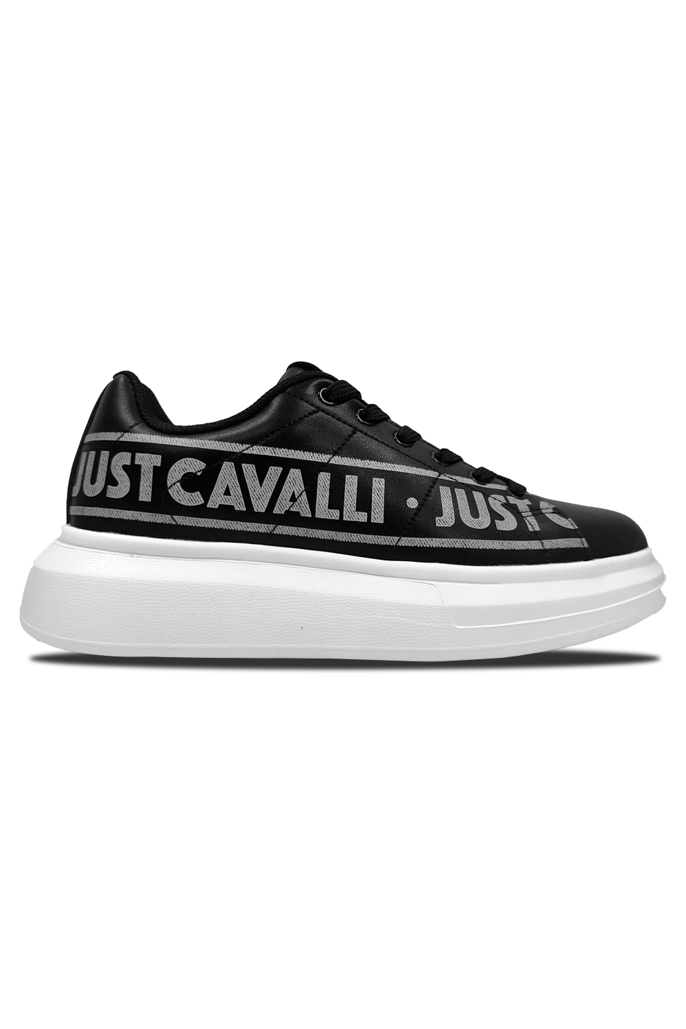 Just Cavalli Fondo Ursa Black Sneaker: Ultimate Style & Comfort Footwear