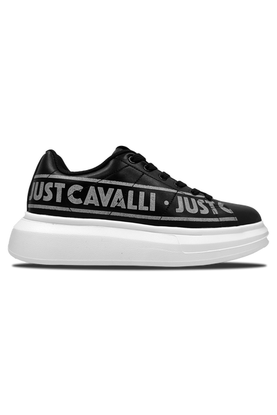 Just Cavalli Fondo Ursa Black Sneaker: Ultimate Style & Comfort Footwear