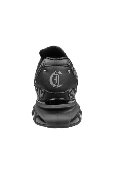Just Cavalli Fondo Leto Black Sneaker: Iconic Style, Comfort, and Durability