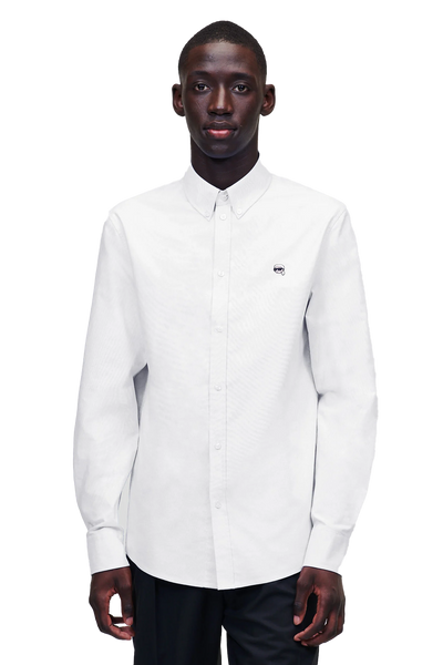 Karl Lagerfeld Ikonik 2.0 Poplin Shirt: Premium Cotton, Iconic Design, Perfect Fit