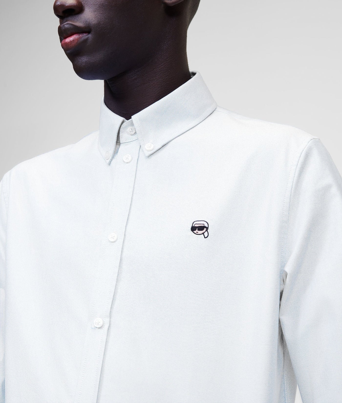 Karl Lagerfeld Ikonik 2.0 Poplin Shirt: Premium Cotton, Iconic Design, Perfect Fit