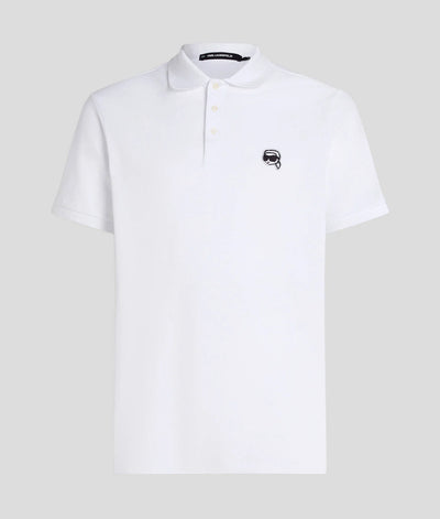 Karl Lagerfeld Ikon Embroidered Patch Golfer: Classic Style, Ultimate Comfort