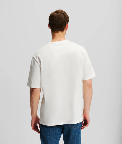 Karl Lagerfeld Organic Cotton Sunglasses T-Shirt - Iconic Style, Relaxed Fit