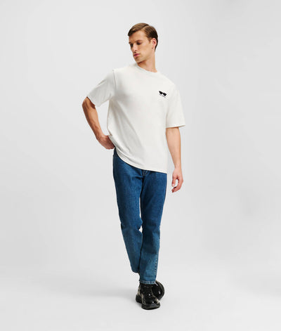 Karl Lagerfeld Organic Cotton Sunglasses T-Shirt - Iconic Style, Relaxed Fit
