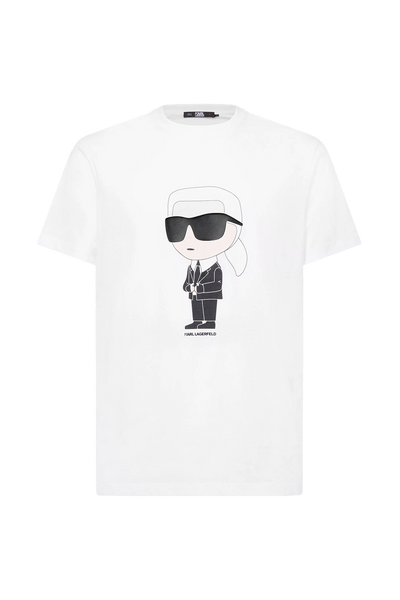 Karl Lagerfeld Ikonik 2.0 T-Shirt: Premium Organic Cotton with NFT Reboot
