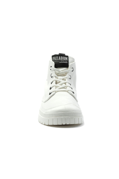 Palladium SP20 Hi-Tech White Durable Boots with Lightweight TPR Outsole