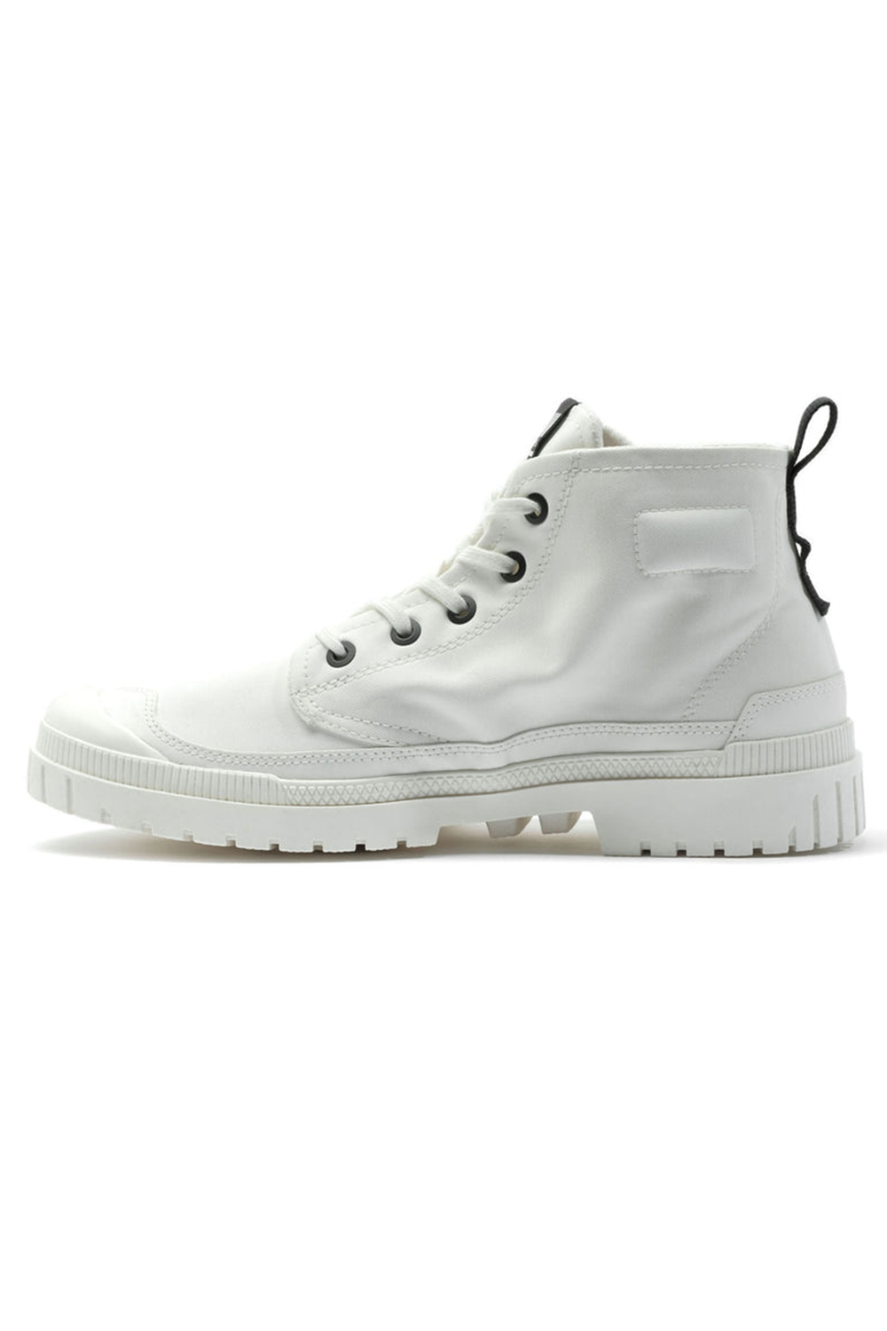 Palladium SP20 Hi-Tech White Durable Boots with Lightweight TPR Outsole