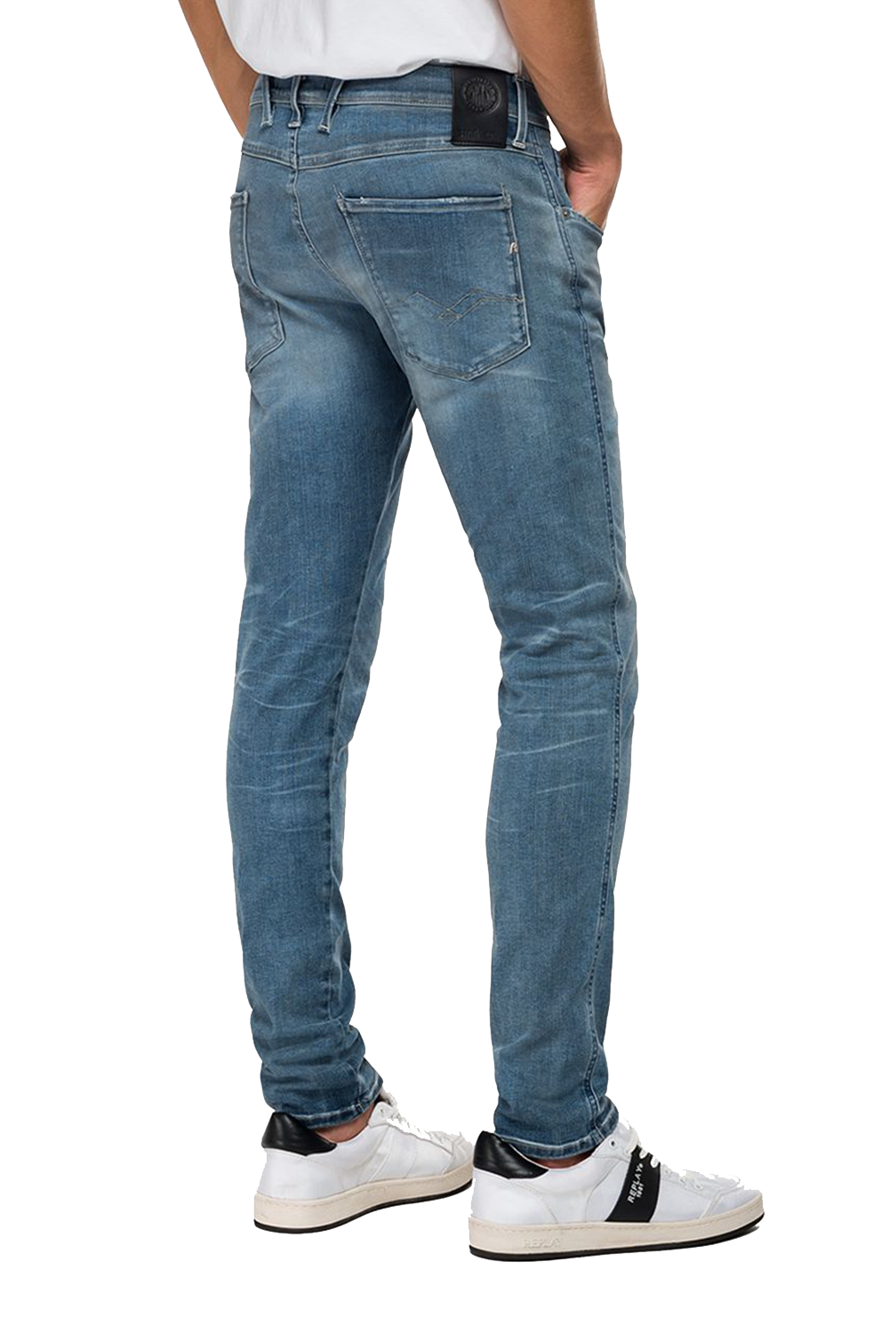 Replay Anbass Hyperflex Bio Blue Jeans: Ultimate Comfort, Style, and Stretch