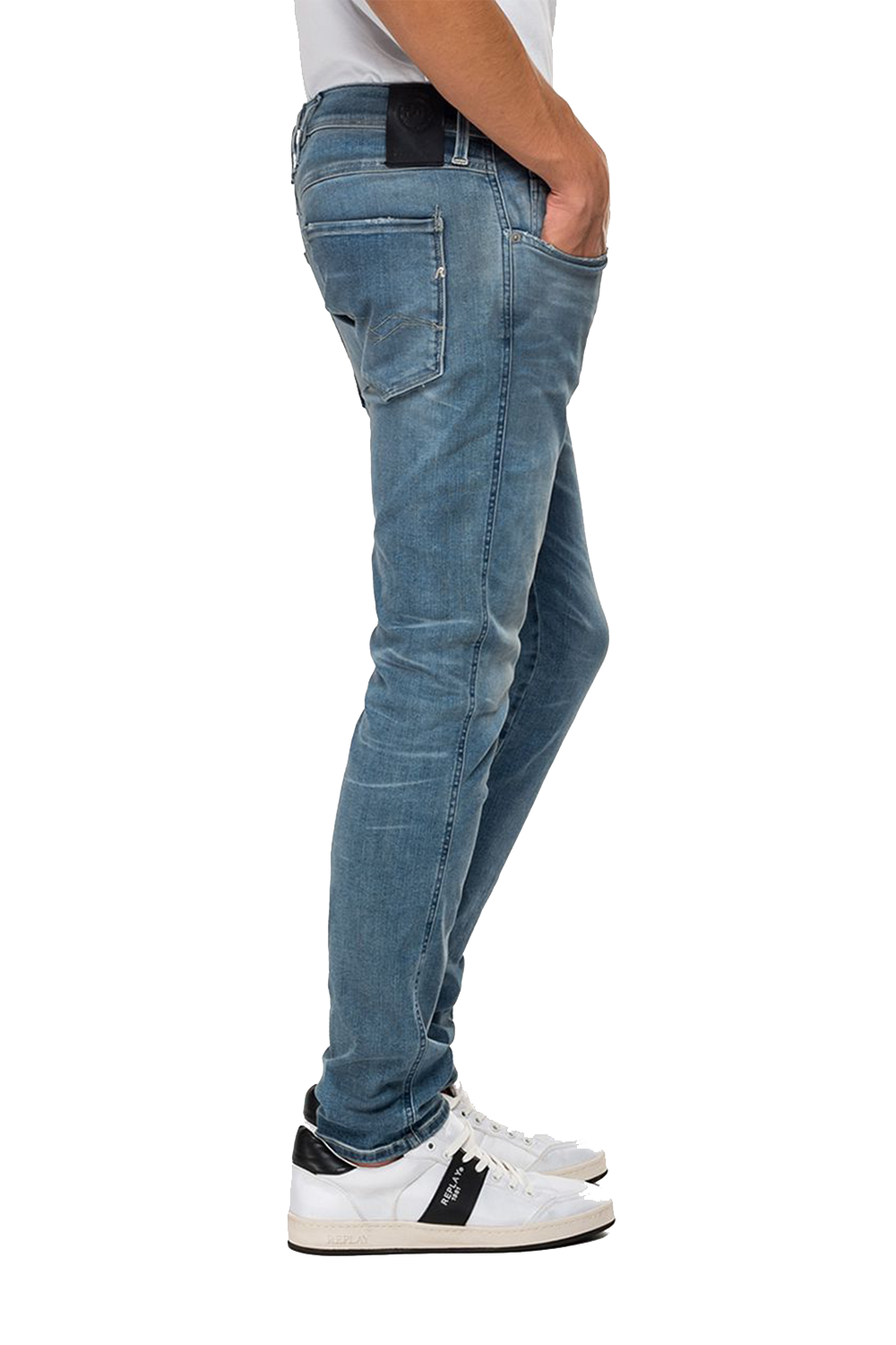 Replay Anbass Hyperflex Bio Blue Jeans: Ultimate Comfort, Style, and Stretch