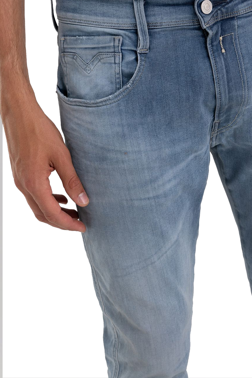 Replay Anbass Hyperflex Bio Blue Jeans: Ultimate Comfort, Style, and Stretch