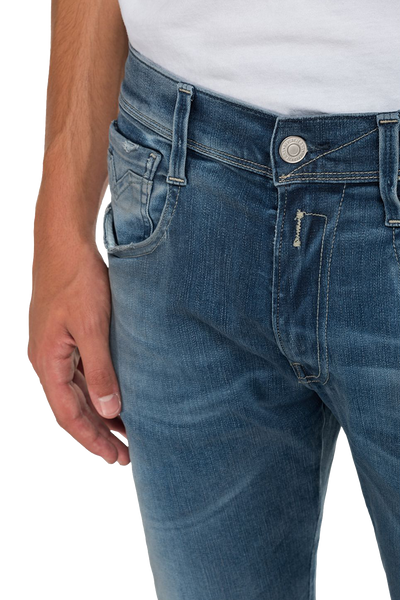 Replay Anbass Hyperflex Bio Blue Jeans: Ultimate Comfort, Style, and Stretch