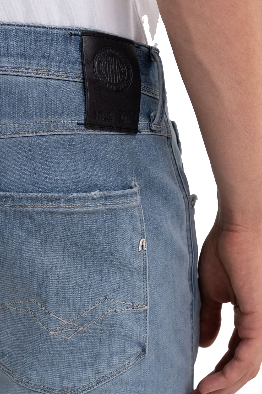 Replay Anbass Hyperflex Bio Blue Jeans: Ultimate Comfort, Style, and Stretch