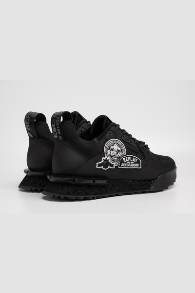Replay Field Badges SA Sneakers: Durable Craftsmanship, Sleek Design, Unique South African Touch