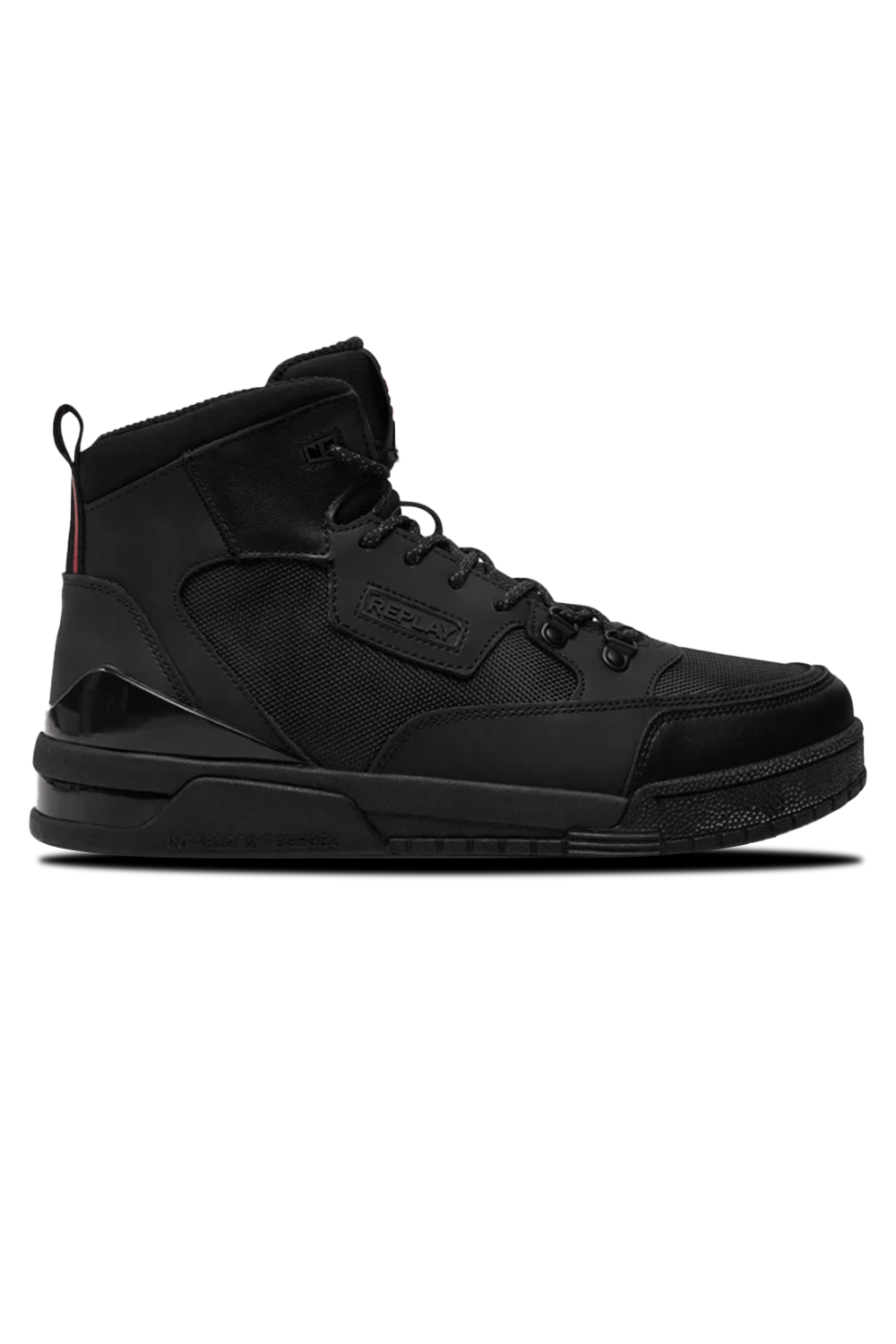 Replay Astro Speed X Mid Boot: Ultimate Lace-Up Style with Patent Side