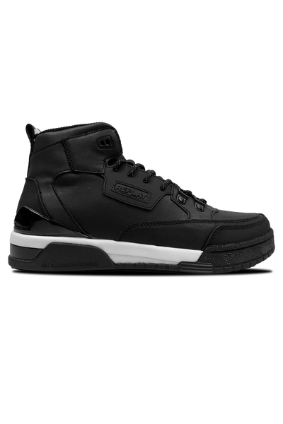 Replay Astro Speed S Black Sneaker: Dynamic Comfort, Superior Traction, Modern Style