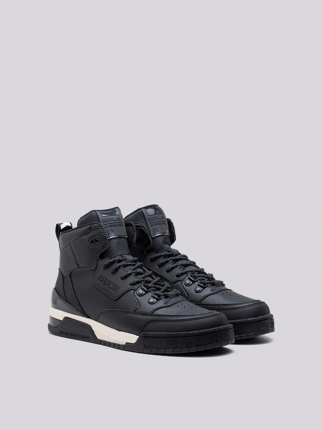 Replay Astro Speed S Black Sneaker: Dynamic Comfort, Superior Traction, Modern Style