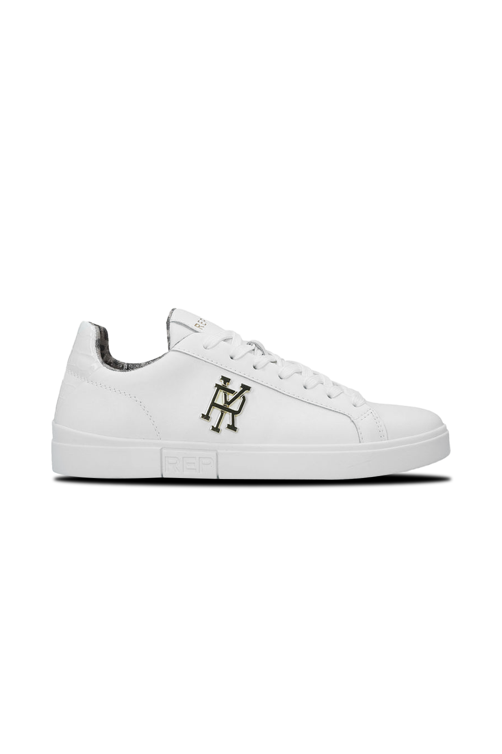 Replay Polys Women's RY Sneaker: Stylish White Low-Cut Lace-Up Comfort Shoes