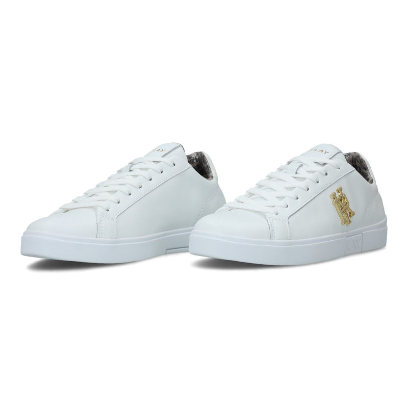 Replay Polys Women's RY Sneaker: Stylish White Low-Cut Lace-Up Comfort Shoes