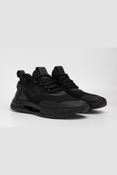 Replay Milefor Base Sneaker: Stylish Black Low-Top for Everyday Comfort