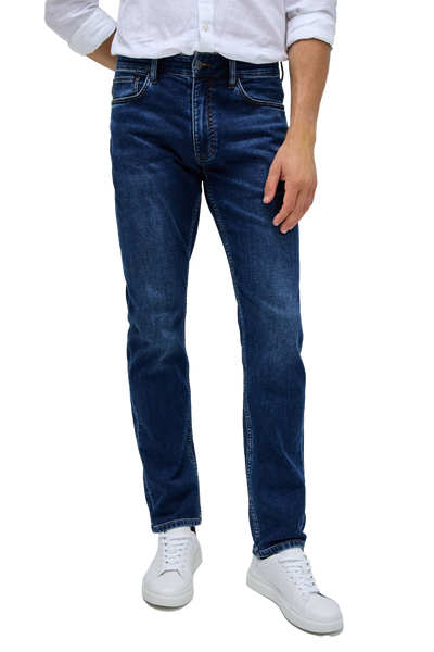 S-Activ Slim Fit Jeans: Comfortable Dark Blue Denim for Everyday Style