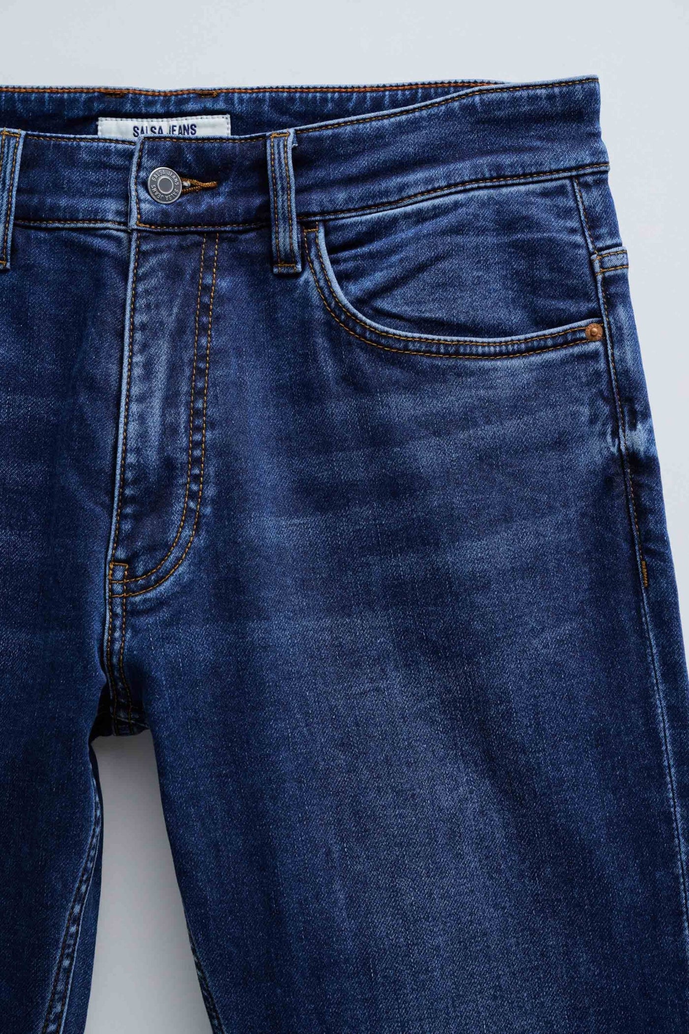 S-Activ Slim Fit Jeans: Comfortable Dark Blue Denim for Everyday Style