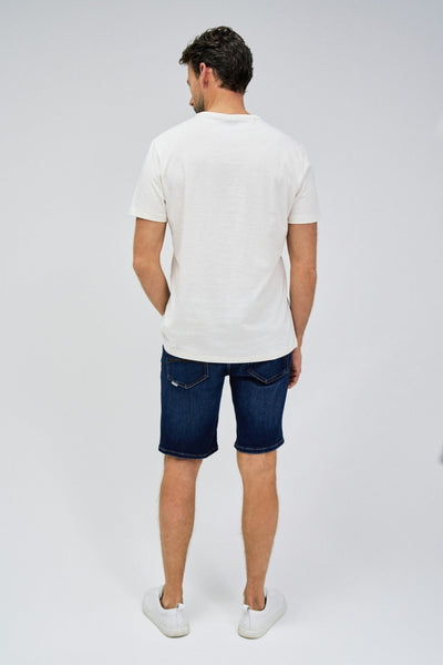 Comfortable Cotton Crew Neck T-Shirt with Unique Front Graphic Design