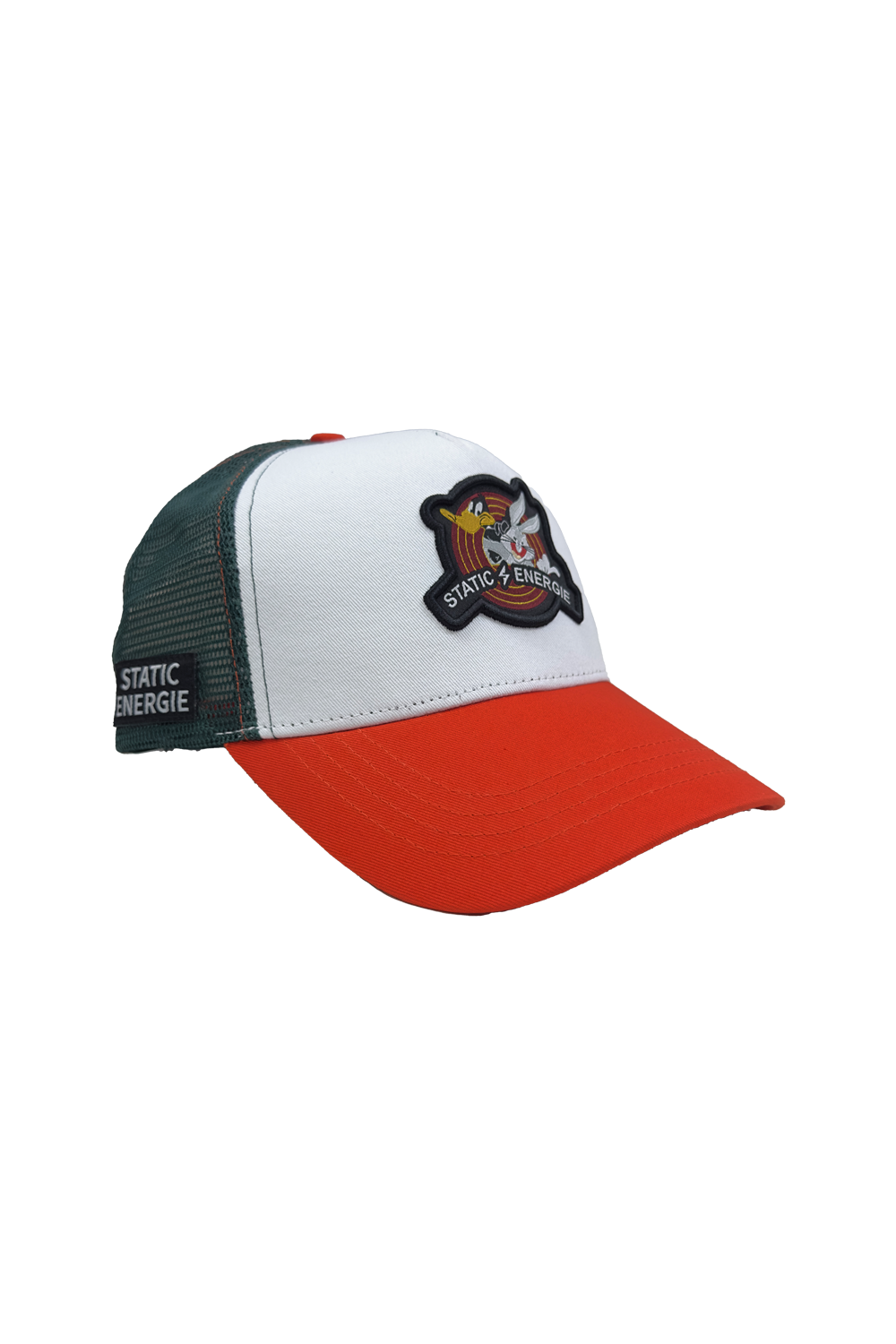 Static Energie Looney Tunes Tricolor Cap with Snap Closure