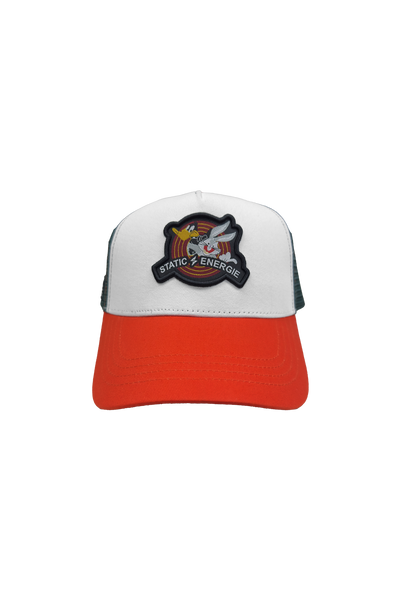 Static Energie Looney Tunes Tricolor Cap with Snap Closure