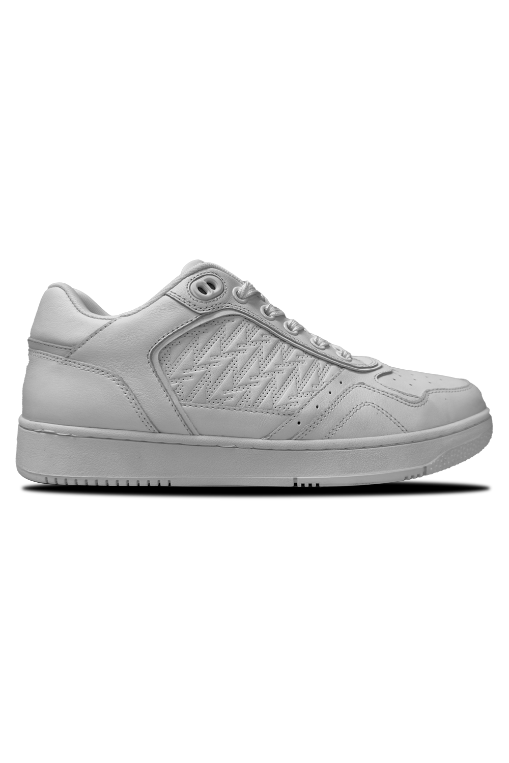 Sardinia White Leather Sneakers with Iconic S Logo for Ultimate Summer Style