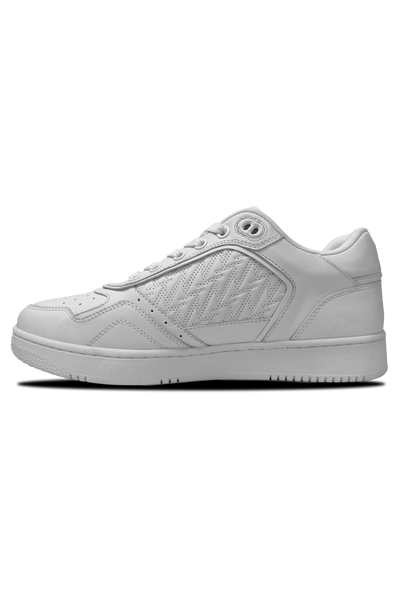 Sardinia White Leather Sneakers with Iconic S Logo for Ultimate Summer Style