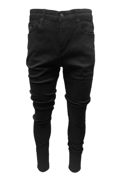 Ultimate Comfort Black Tapered Fit Jeans for Men, Stylish Everyday Denim