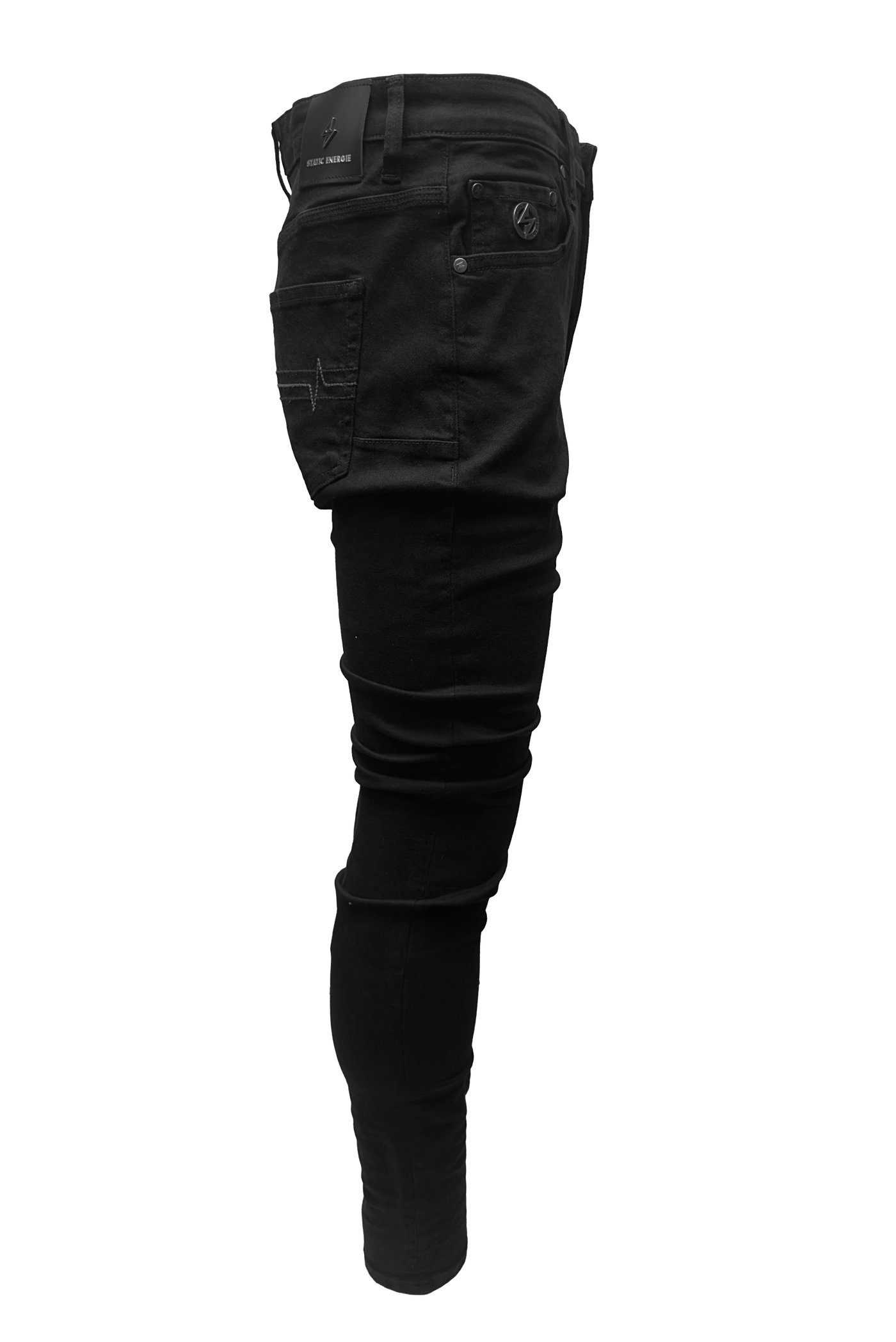 Ultimate Comfort Black Tapered Fit Jeans for Men, Stylish Everyday Denim
