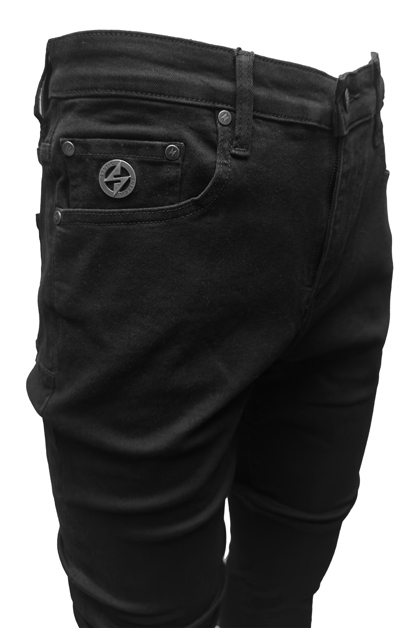 Ultimate Comfort Black Tapered Fit Jeans for Men, Stylish Everyday Denim