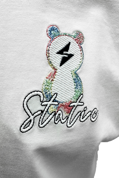 Gruner Relaxed-Fit T-Shirt: Soft Cotton, Embroidered Teddy, Playful Design