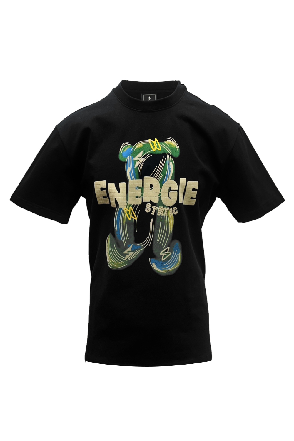 Mondsee Relaxed Fit T-Shirt: Comfortable Cotton, Stylish Graphic, Oversized Black Tee