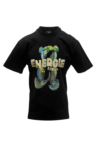 Mondsee Relaxed Fit T-Shirt: Comfortable Cotton, Stylish Graphic, Oversized Black Tee