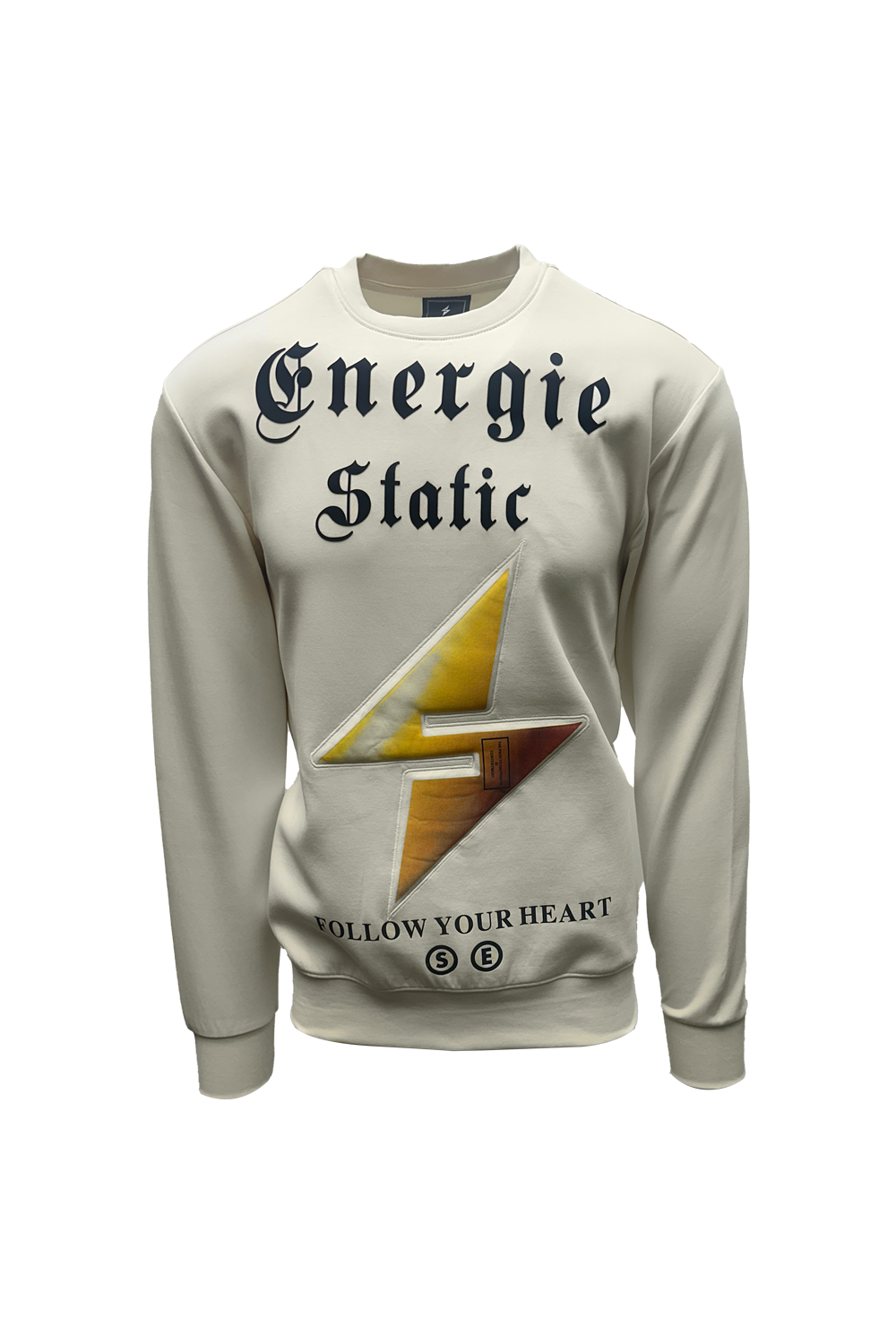 Durnstein Sweatshirt: Cozy Beige Cotton Blend with Stylish Printed Graphic