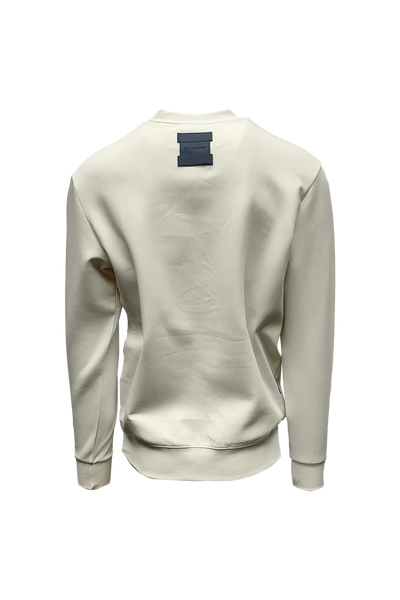 Durnstein Sweatshirt: Cozy Beige Cotton Blend with Stylish Printed Graphic